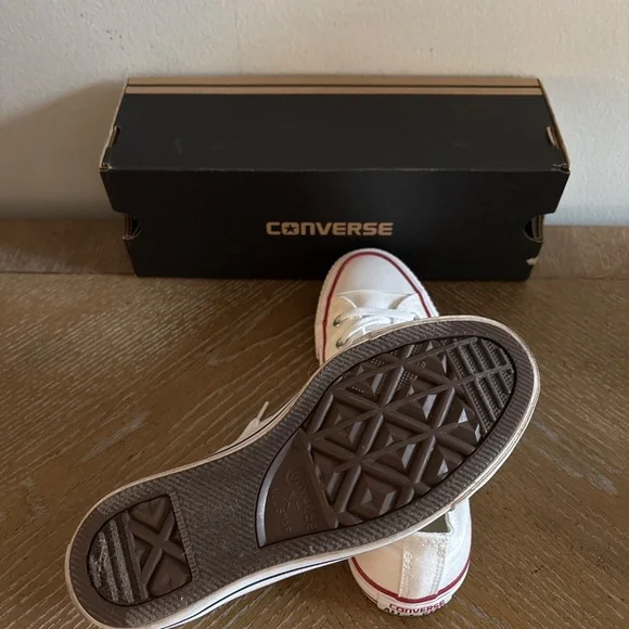 NWBox Women’s Converse Chuck Taylor Optical White All Star Sneakers Sz 6 - Picture 5 of 6